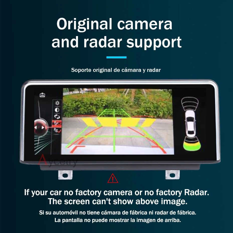 Perfect 4G 64G Android 9.0/7.1 Auto Radio GPS for BMW F20/F21/F30/F31/F34/F32/F33/F36 NBT System Navigation IPS Screen no DVD Player 4