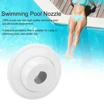 

Return Jet Spout Drain Fitting Spa Swimming Pool Nozzle Easy Install Replacement Accessory Water Outlet Pipe Connector Massage