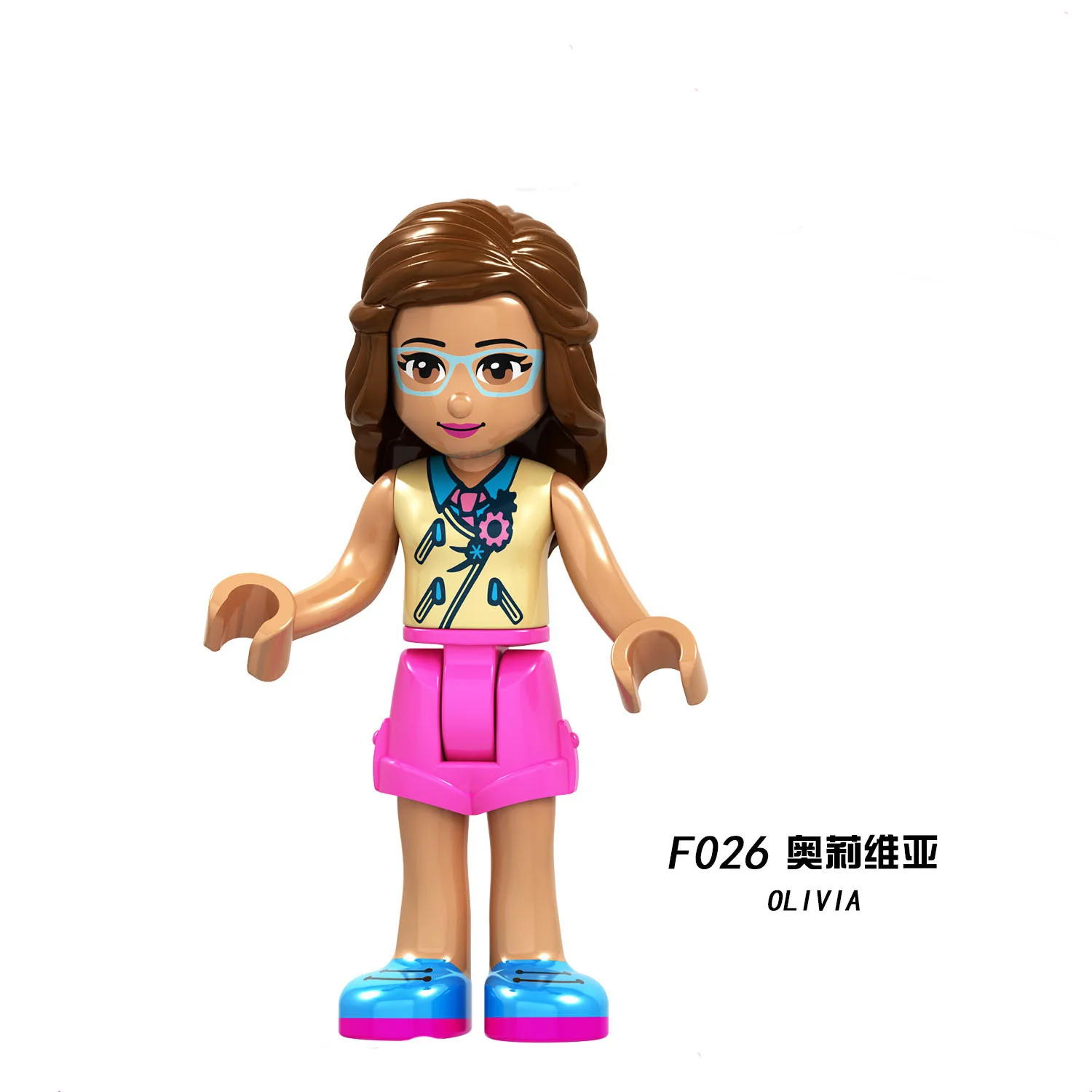 Legoing Friend Set Toy Hobbies Olivia Princess Model Compatible City Baby Toys DIY Friends Legoings Kids Educational Blocks Gift