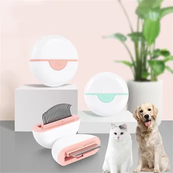 

New Comfortable Pet Hair Removal Comb Cats Dog soft Grooming Comb Puppy Kitten Hair Shedding massage Combs Dog Cat Pets Tools