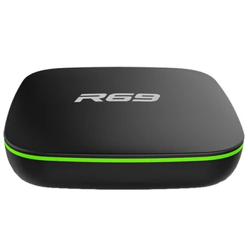 

SOONHUA Smart TV Box US Plug TV Boxes WIFI Media Video Player Android 7.1 With AC Charger And IR Remote Control