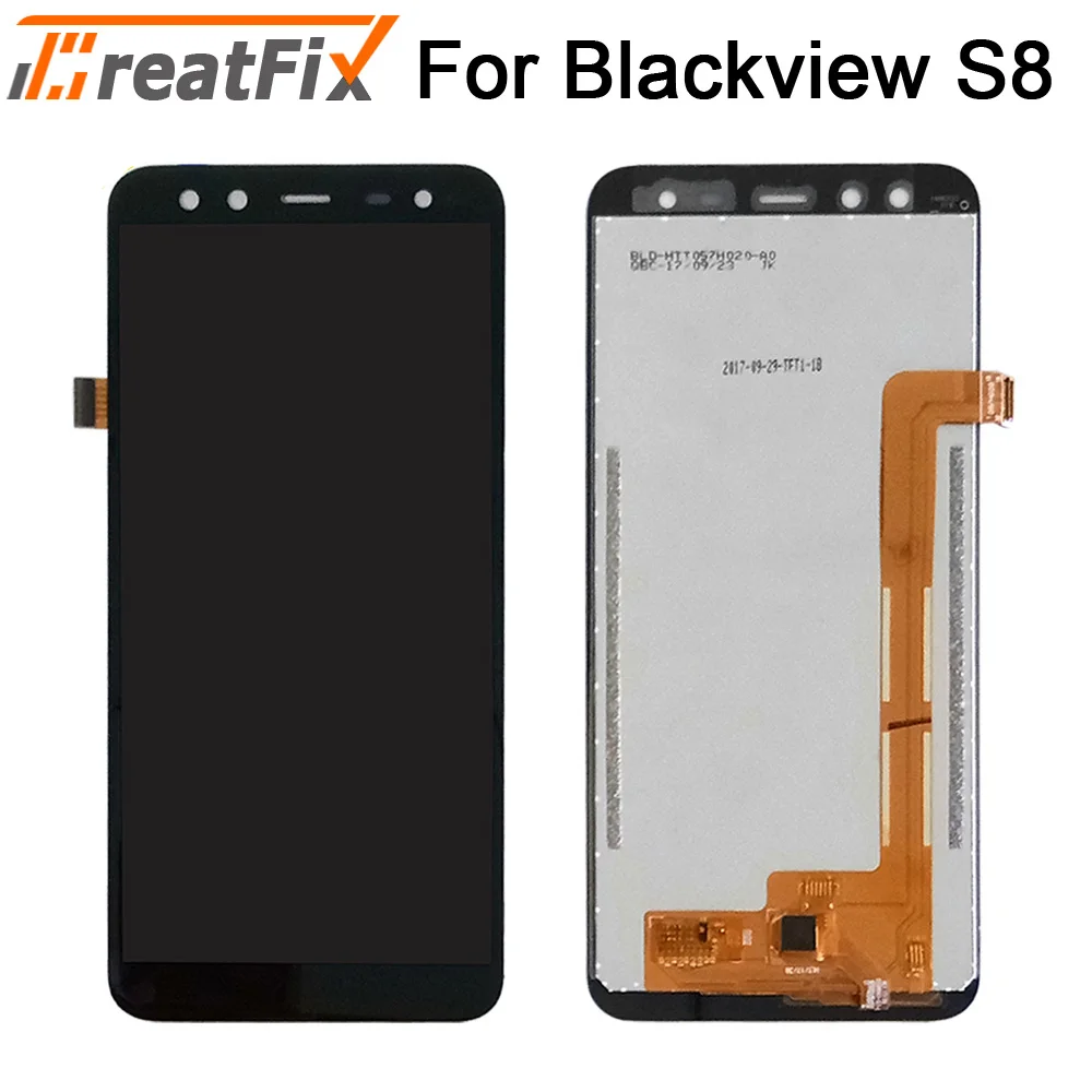 ЖК-дисплей Blackview S8+ сенсорный экран в сборе для Blackview S8