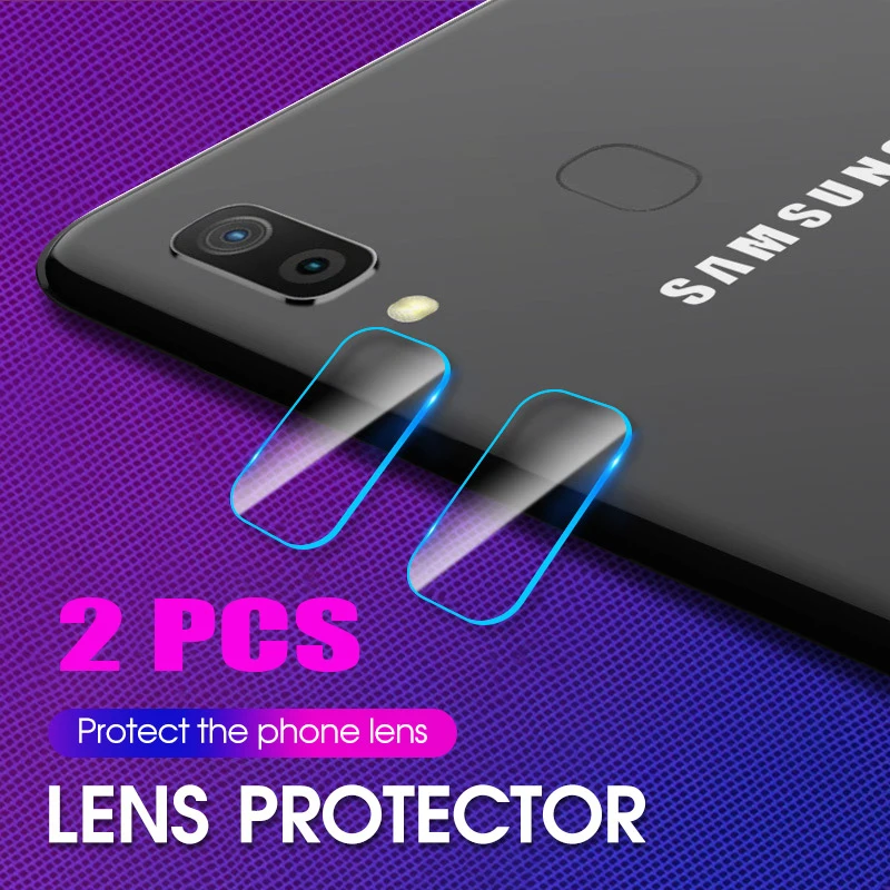 2PCS Back Camera Lens Film For Samsung Galaxy Note 8 9 10 Pro Tempered Glass Protective A80 A90 S10E |