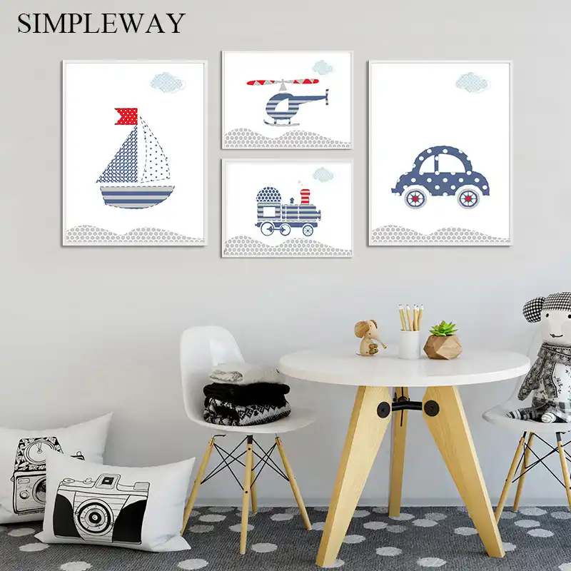 car prints for nursery