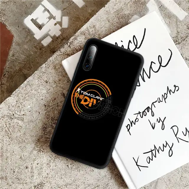 TOM CLANCY'S THE DIVISION 2 LOGO Black Mobile Phone Case For Samsung Galaxy S9 S10 S20 S21 S30 Plus Ultra S10e S7 S8 Cover a7