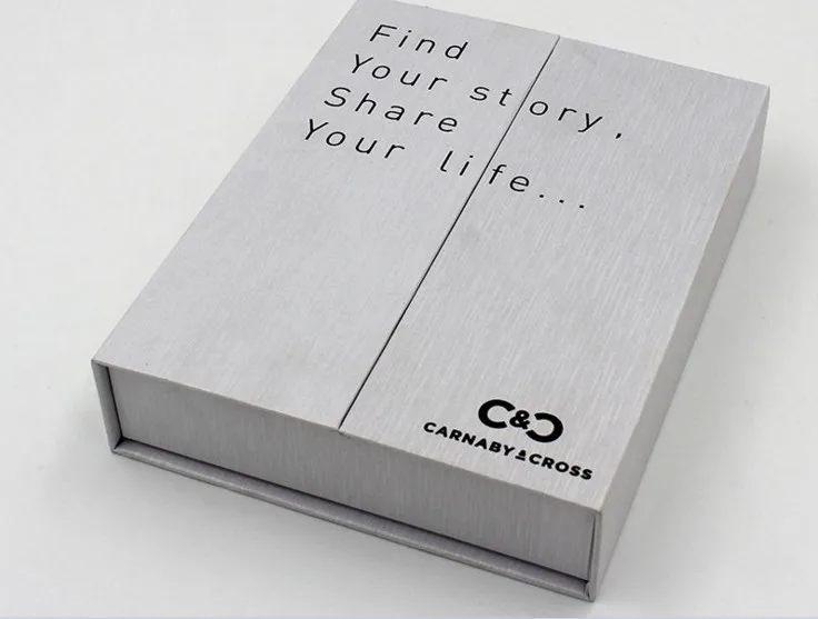 Luxury Black Custom Logo Magnetic Closure Cardboard Gift Box Packaging With Eva Foam Insert-DH11217