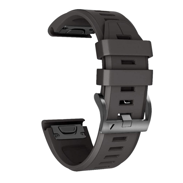 Genuine Leather+Silicone Bracelet Wrist For Garmin Quatix 5/3/instinct/D2 Charlie Smart Watch Band Strap Quick Fit Correa