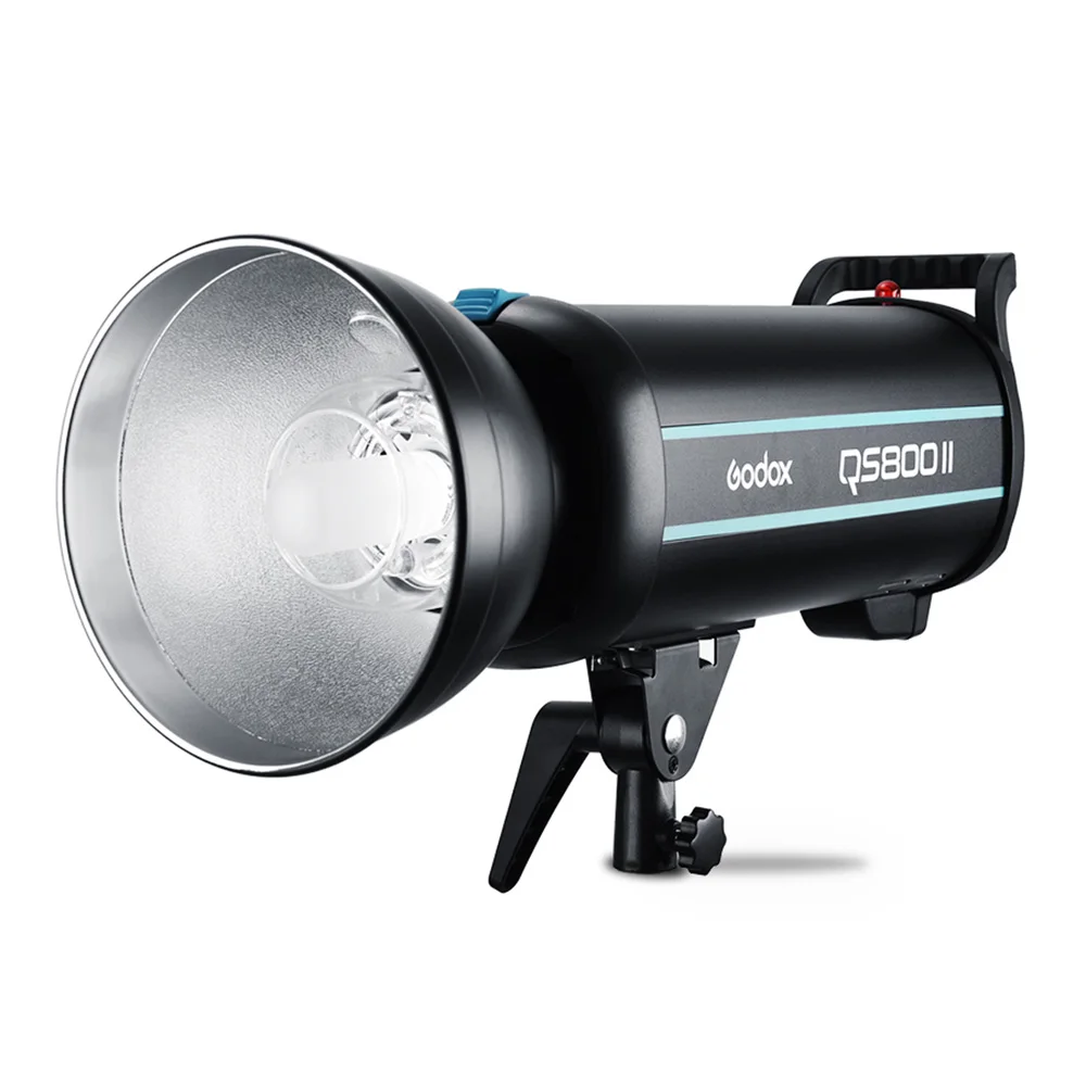 Профессиональный студийный стробоскоп Godox QS800II 800 Вт GN90 со встроенным 2,4G беспроводным передатчиком X system X1T обеспечивает творческую съемку