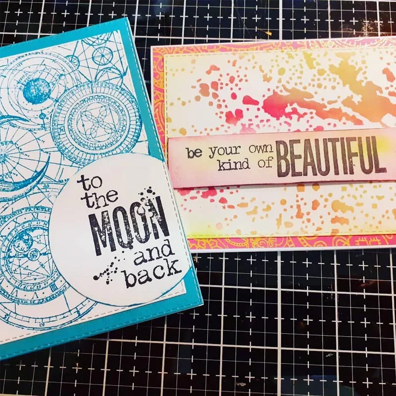 Lovely Common Words Transparent Clear Stamps Beginnings Sparkle Shine Stamps DIY Scrapbooking/photo Album Decorative Crafts clear rubber stamps