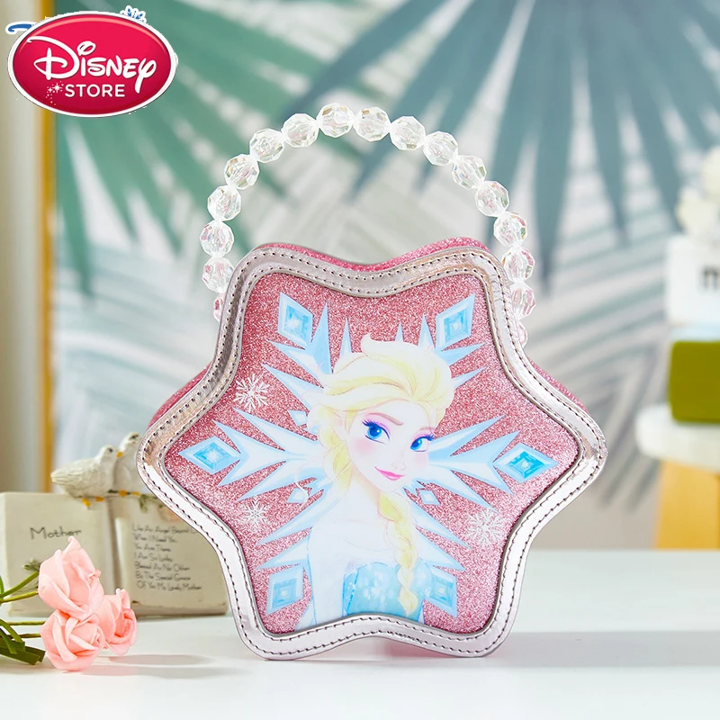 Натуральная disney замороженные сумки для монет Детские disney Принцесса Анна Эльза маленькая девочка сумка для мамы детские сумки-мессенджеры