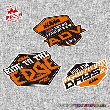 

For KTM 790 990 1050 1090 1190 1290 ADVENTUER Rallye motorcycle motor bike Waterproof Stickers Decals 23