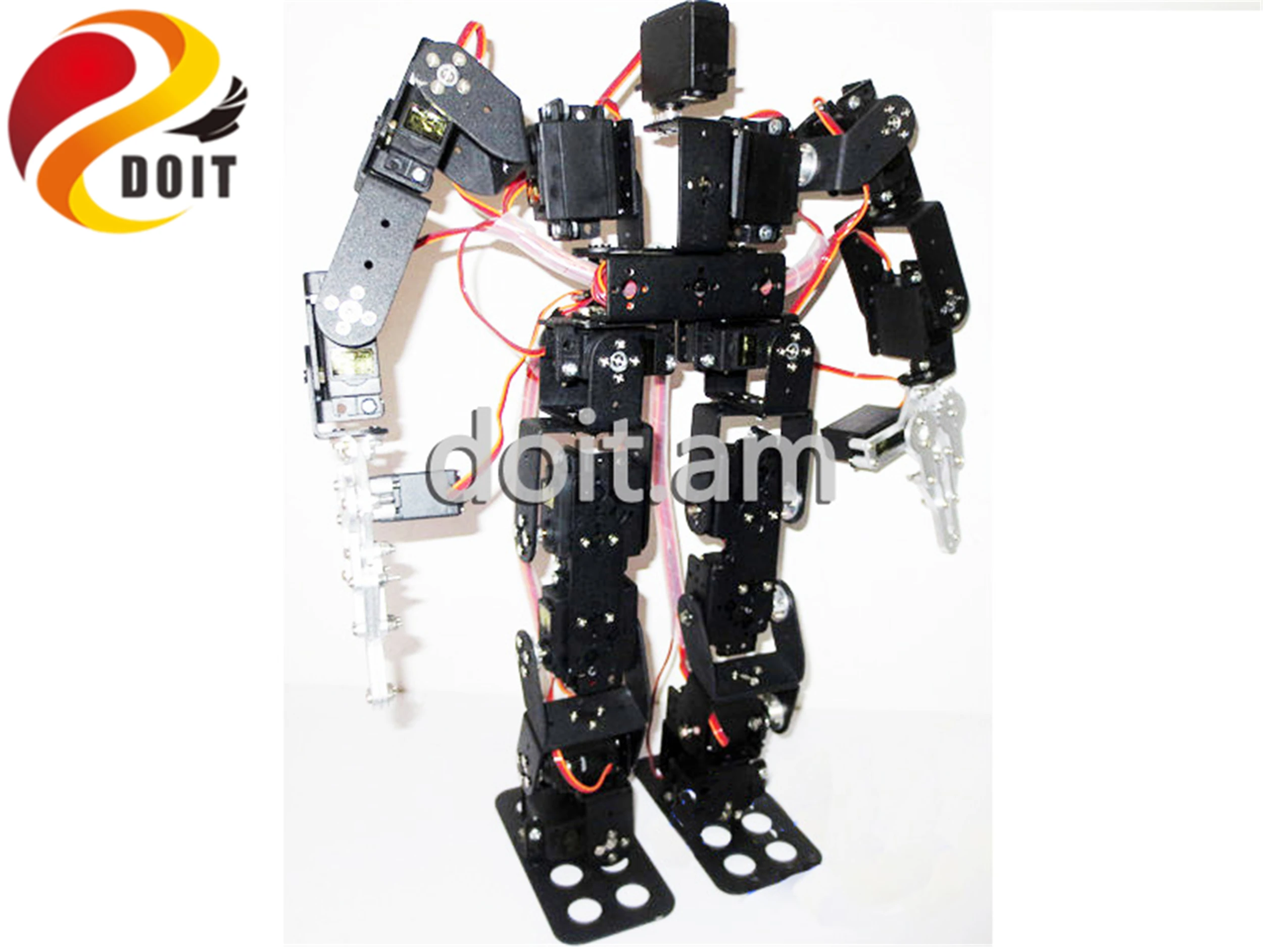 SZDOIT 19DOF человекоподобный робот многофункциональный бипизированный ходячий робот с захватом без сервоприводы DIY для Arduino