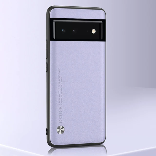 For Google Pixel 6 Pro Shockproof Anti-fingerprint Slim Soft Shell Cover For Pixel6 Pixel6Pro Plain Leather Protector Case Couqe waterproof case for phone Cases & Covers