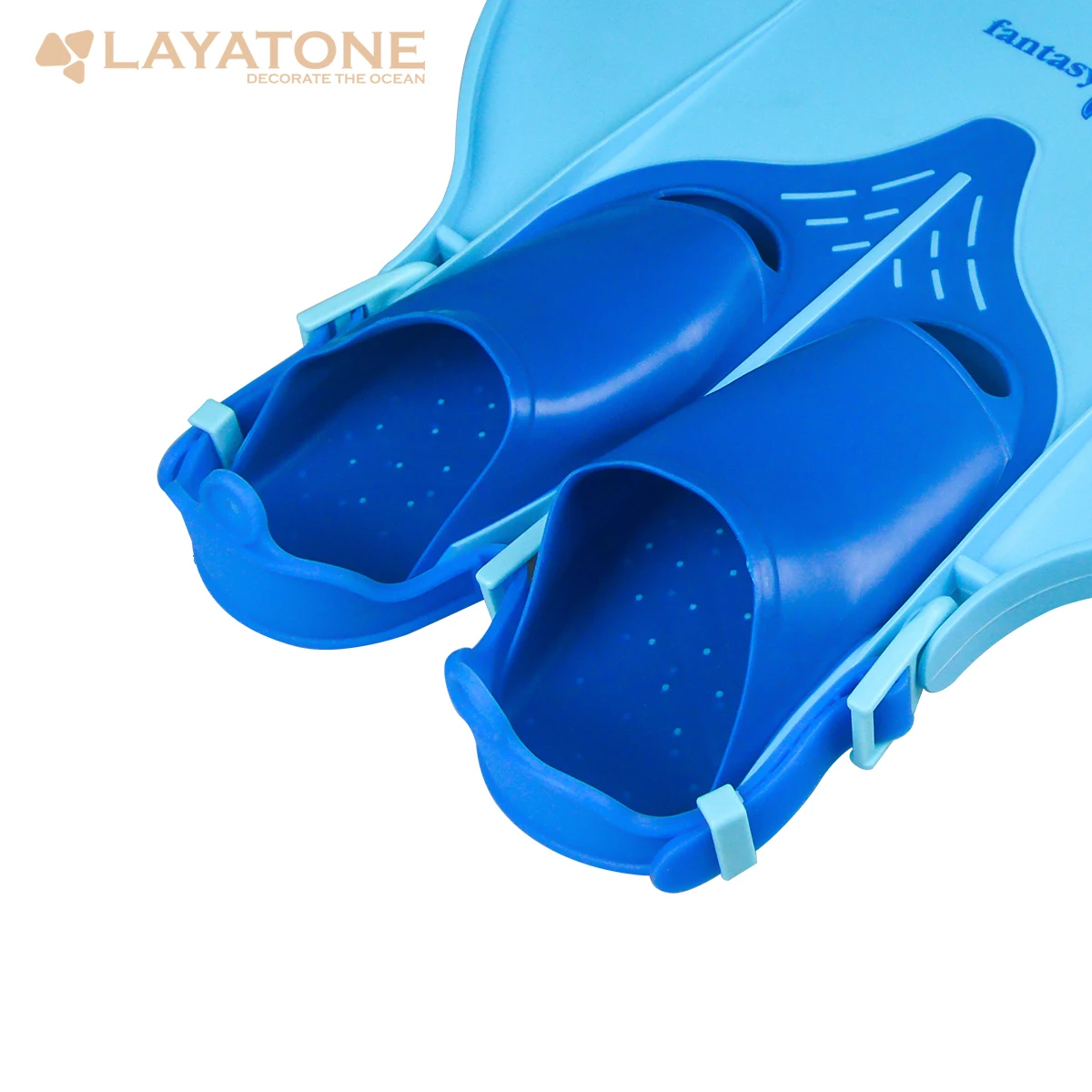 LayaTone плавники для подводного плавания для взрослых, Короткие плавники для плавания, ласты для плавания, ласты для дайвинга с каблуком, F-107 для водных видов спорта
