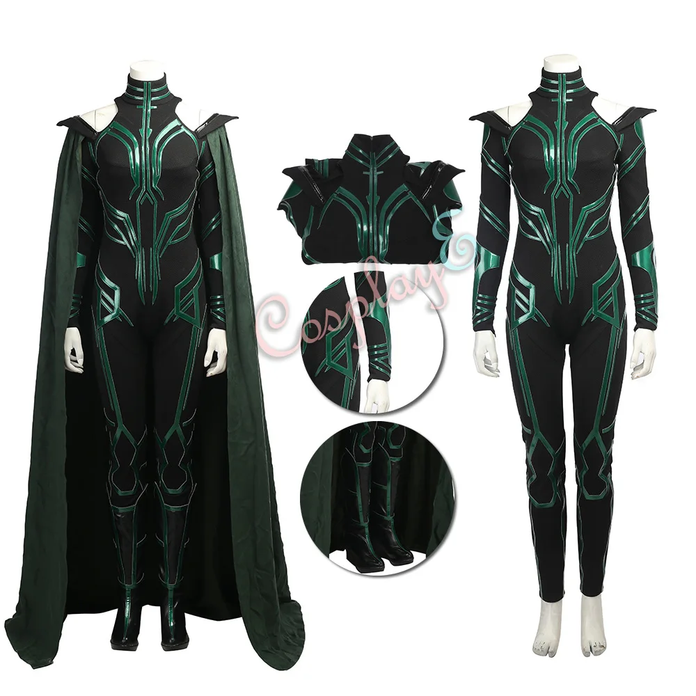 

Hela Costume Thor Ragnarok / Thor 3 Cosplay Fashion Woman Cool Full Set