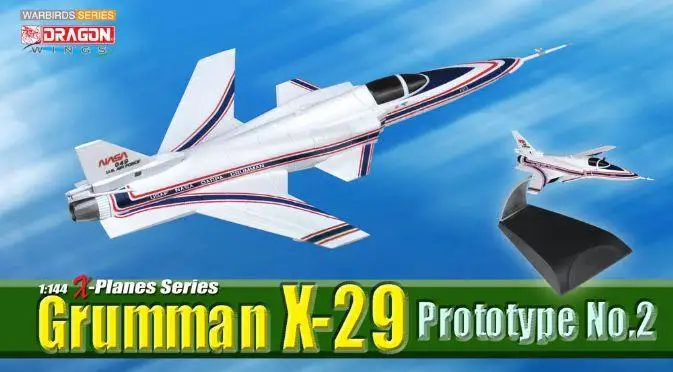 Дракон ГРУММАН X-29 прототип № 2 1/144 Готовая модель самолета