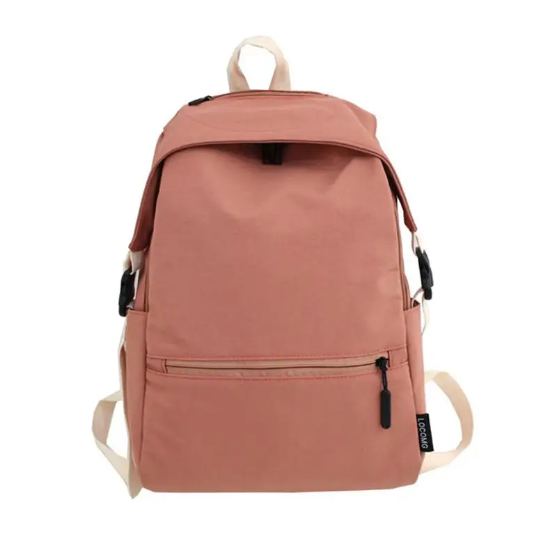 Pink Модный рюкзак высокого качества, женский рюкзак, нейлоновый рюкзак Mochilas, женская школьная сумка, Подростковый рюкзак, ранец, сумка через плечо - Цвет: Pink
