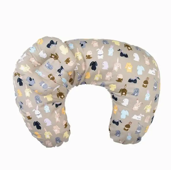 Mummy Pillow U Shape Maternity Breast Feeding Pillow Baby Bedding Newborn Nursing Cushion cotton Pillow YCZ045 - Цвет: YCZ045J