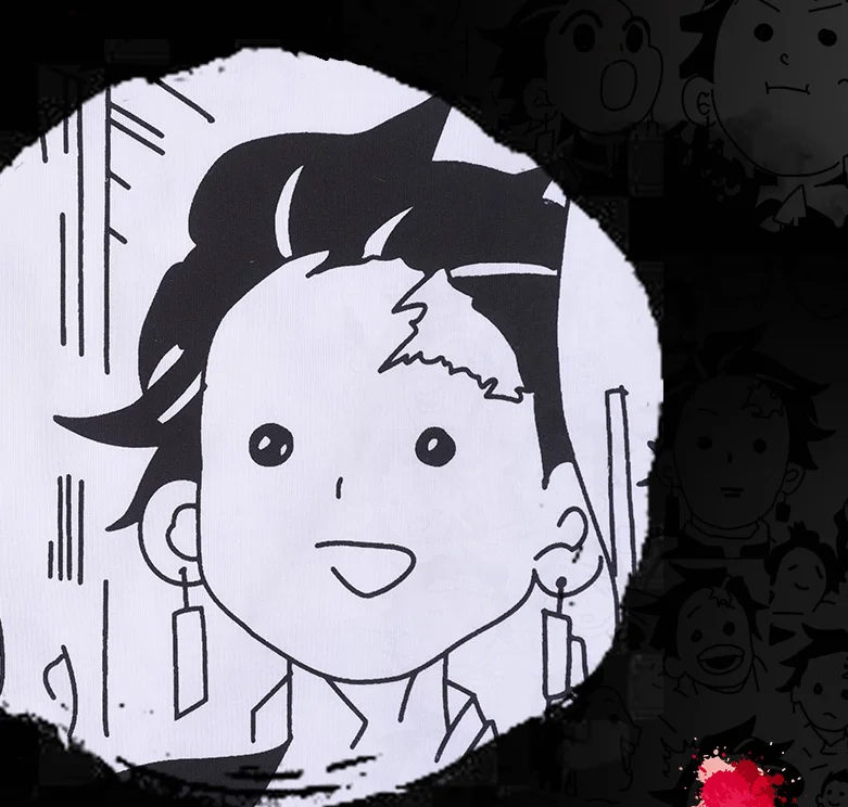 Футболка с коротким рукавом с рисунком из аниме «Demon Slayer», Kimetsu no Yaiba Kamado Tanjirou, футболка с анимацией, хлопковые мужские футболки, топы