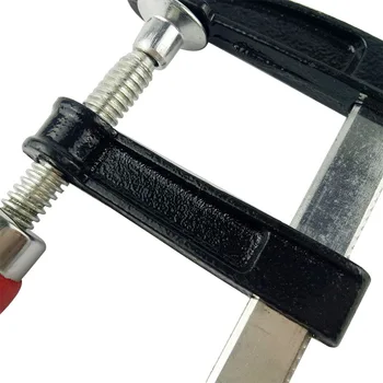 

1 X Handy Portable Adjustable F Type Woodworking Clamp Tools Clip Quick Slide AU