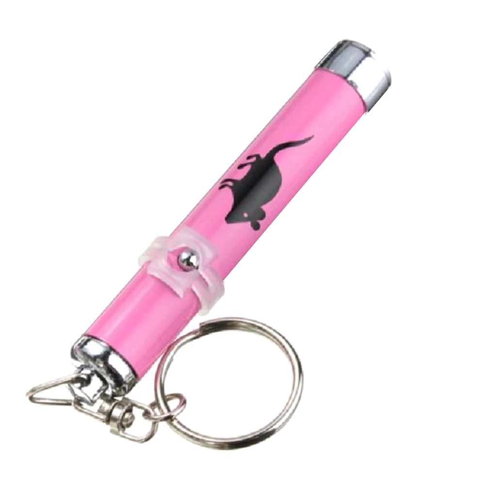 Pet Cat LED Light Laser Toy Cat Laser Pointer Pen Bright Animation Mouse Fishbone Projection Interactive Cats Laserpointer Toys