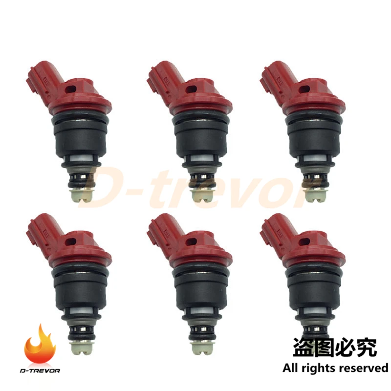 6 шт. форсунки топливных 16600-96E01 16600-53J03 для 1995-1999 Nissan Maxima Infiniti I30 3.0L V6 | Автомобили и