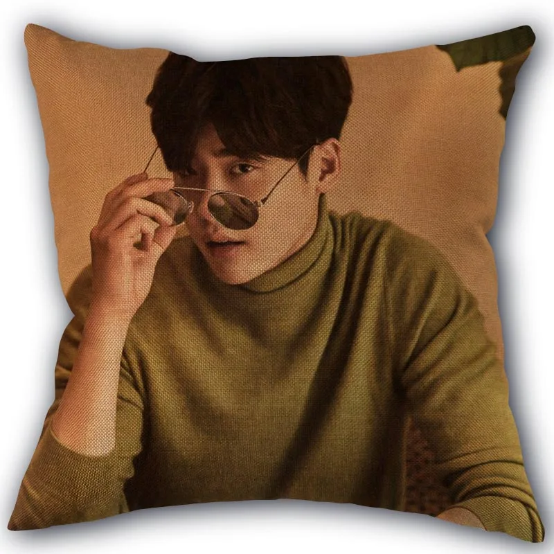 Изготовленный На Заказ Kpop ли Чон Сук наволочка льняное белье фабричный Текстиль для дома наволочка квадратной формы размером 45*45 см свадебные декоративные наволочка