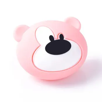 

Small Bear Shape Soft Silicone Baby Safety Protection Desk Cover Lovely