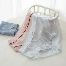 

New Style Women's Underwear Sexy Lace Panties Fashion Hollow Out Comfort Briefs Mid Waist Seamless Underpants Female Lingerie