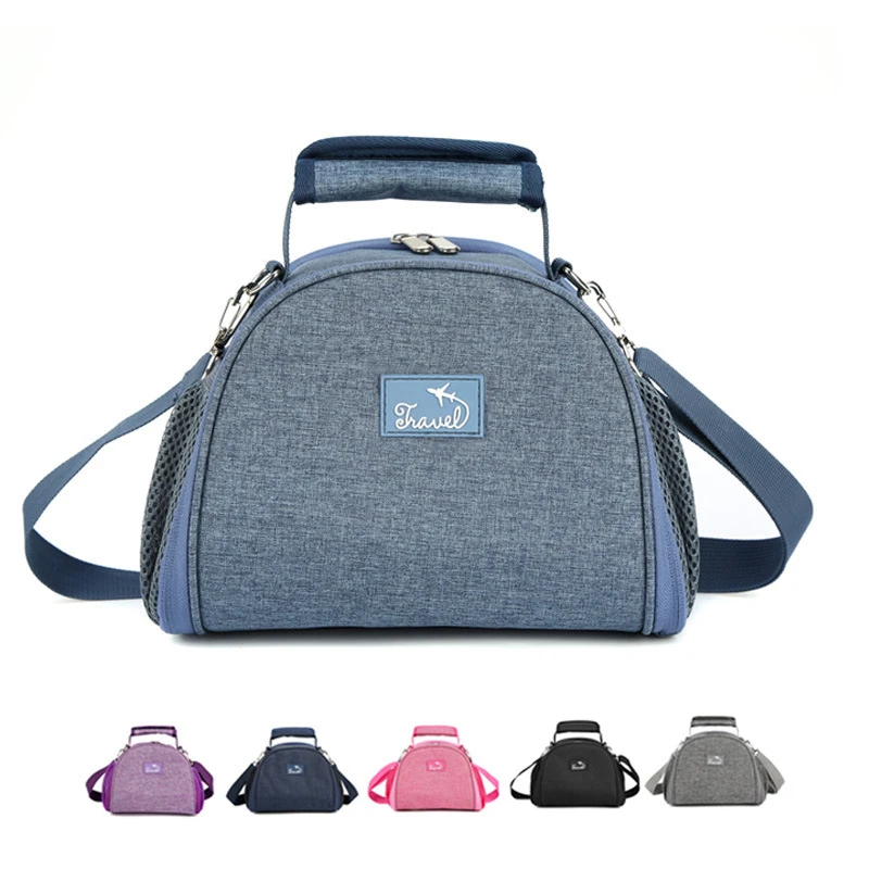 

Simple Multicolor Lunch Bag Mummy Bag Picnic Ice Bag Insulated Tote Cooler Thermal Food Women Child Big Capacity Aluminum Foil