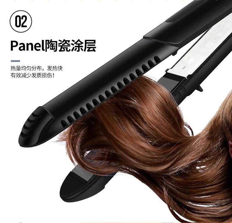 Выпрямитель для волос от производителей, рулон прямой двойного назначения выпрямитель и прибор для завивки волос мини утюжок для волос автоматический H