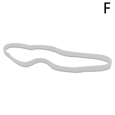 Color Women Men Yoga Hair Bands Running Sports Anti-slip Elastic Rubber Thin Headband Hair Accessories Jewelry