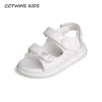 

CCTWINS Kids Shoes 2020 Summer Children Fashion White Shoes Baby Brand Beach Sandals Girls Casual Soft Shoes Toddlers BS527