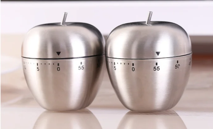 Description Picture 5 of itemSteel Kitchen Timer with Alarm for Cooking Apple Egg Countdown 0-55 Min