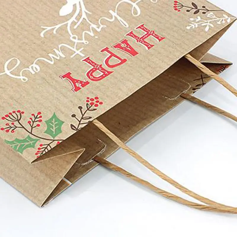 24 Pcs Paper Christmas Craft Bag Assortment/CHRISTMAS/HOLIDAY wrap 448A