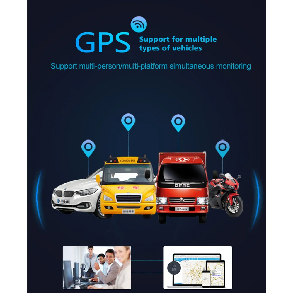 Автомобильный трекер реле gps трекер отрезание топлива скрытый дизайн автомобиля gps локатор отслеживание в реальном времени шок сигнализация противоугонное устройство