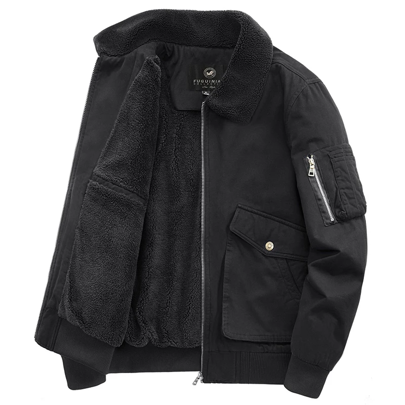 남성 코트 콜드 코트 겨울 자켓 남자 방풍 Techwear 폭격기 무거운 남성 작업복 조끼 의류 의류 캠핑 세련된