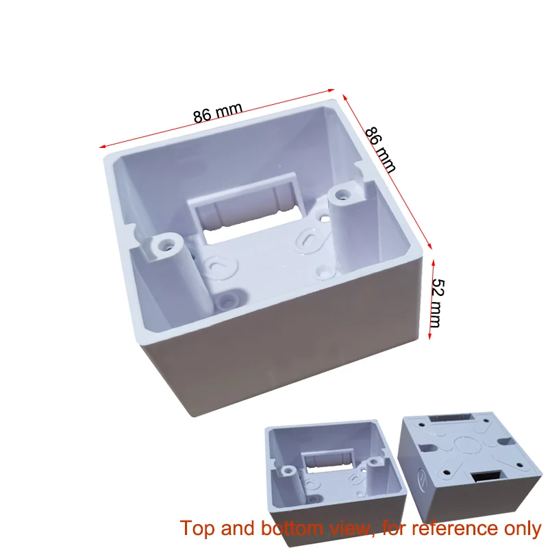 Premium 86 x 86 x 50 mm Switch Box Wall Surface Outfit Junction
