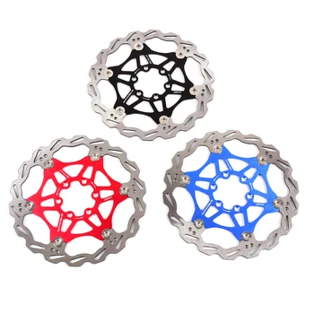 

1pcs 160mm/180mm/203mm Bicycle Disc Brake MTB DH Brake Floating Disc Rotors Hydreaulic Brake Pad Float Rotors Bicycle Parts