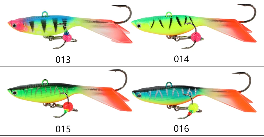 W. P. E приманка для подледной рыбалки, 1 шт., 60 мм, 9 г, 20 цветов, жесткая приманка для зимнего балансира, рыболовные снасти, свинцовая наживка, искусственная приманка, воблер