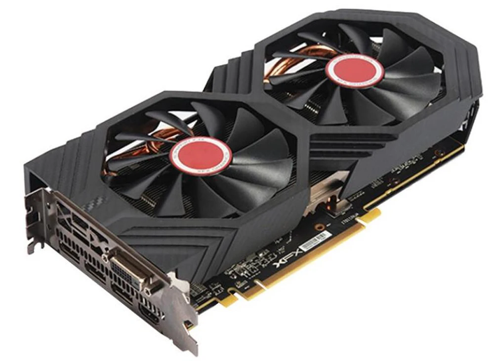 Видеокарты XFX RX580 2304SPs 8 ГБ GDDR5 256bit PCI E 3 0 HDMI DisplayPort графические карты для настольных
