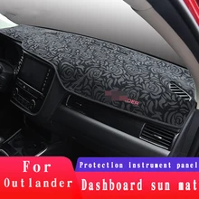 Auto Dashboard Cover Instrument Panel Pad Mat Zonnescherm Tapijt Beschermen Voor Mitsubishi Outlander 2013 2014 2015 2016 2017 2018 2019