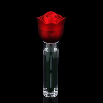 

MEXI Mini Rose Flower USB Humidifier Air Purifier Aroma Diffuser Atomizer Office Home