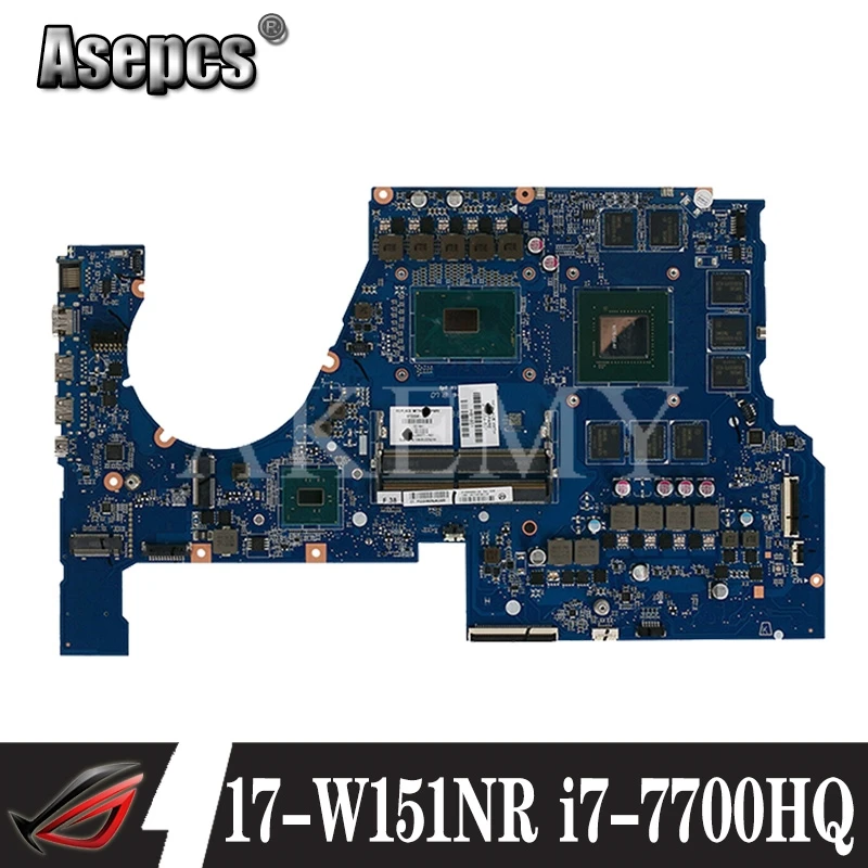 915554-001 Для For HP OMEN Q174 17 Вт 17T-W 17-W151NR ноутбуков Материнские платы 915554-601 DAG38DMBCC0 GTX / 1070 8GB