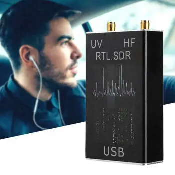 

100KHz-1.7GHz Full Band U/V HF RTL-SDR USB Tuner Receiver/ R820T + 8232 Rad Q3X7 Radio Receiver