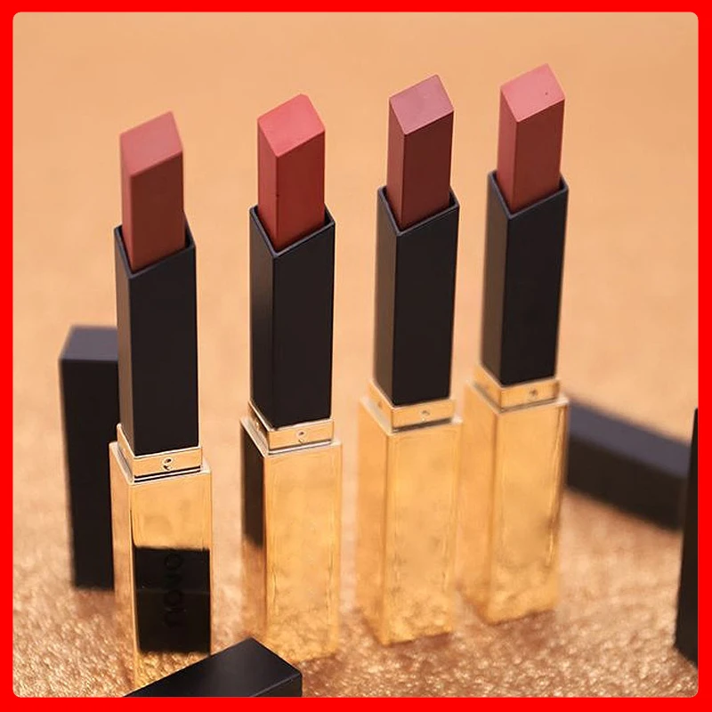 CL050 Waterproof Lip Gloss Elegant Lipstick For Women Lips Makeup Long Lasting Matte Lipstick Small Gold Bar Cosmetic Red Lip CL050 Waterproof Lip Gloss Elegant Lipstick For Women Lips Makeup Long Lasting Matte Lipstick Small Gold Bar Cosmetic Red Lip