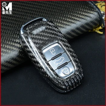 

Auto Interior Remote Flip Key Cover Case Smart Car fold Remote Key Case Key Bag Shell For Audi A3 A4 A5 A6 Q3 Q5 Q7 S5 S6 A7 A8