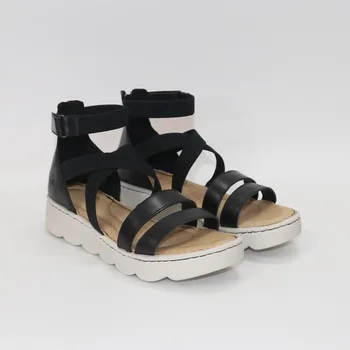 

Roman Leather SandalsThick bottom non slip comfortable women's sandalsCowhide sandal female