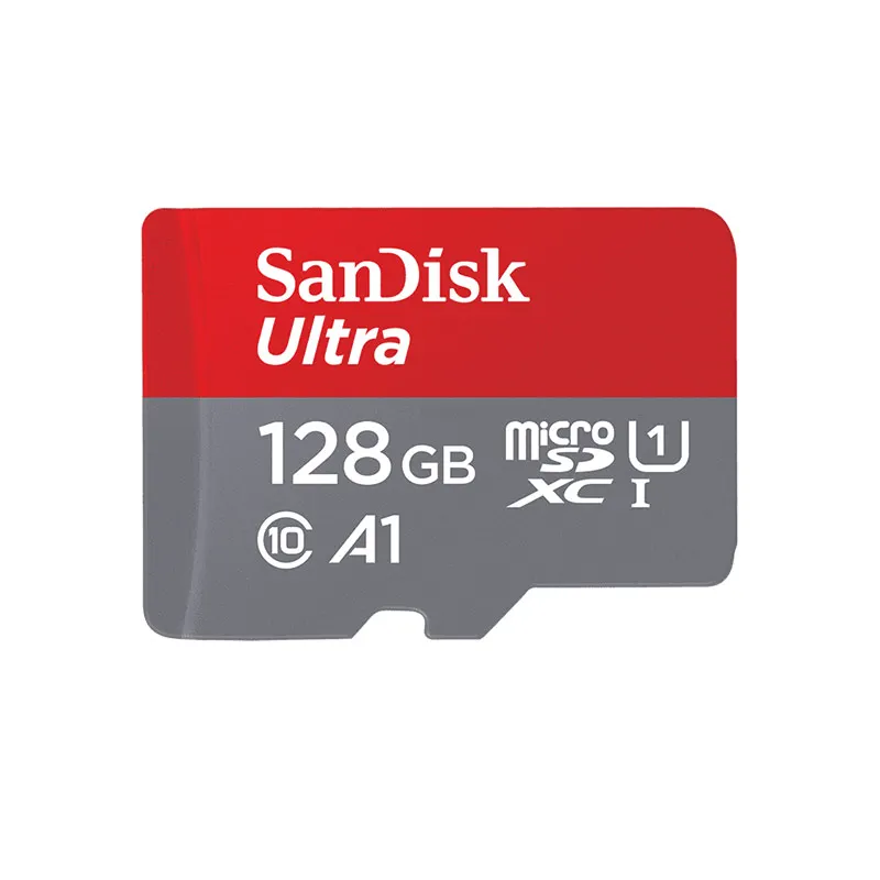 SanDisk карта Micro SD 128 г 64 г 32 г 16 г C10 U1 A1 карта памяти Micro карта для телефона компьютера SDXC SDHC скорость до 98 м/с - Емкость: 128GB