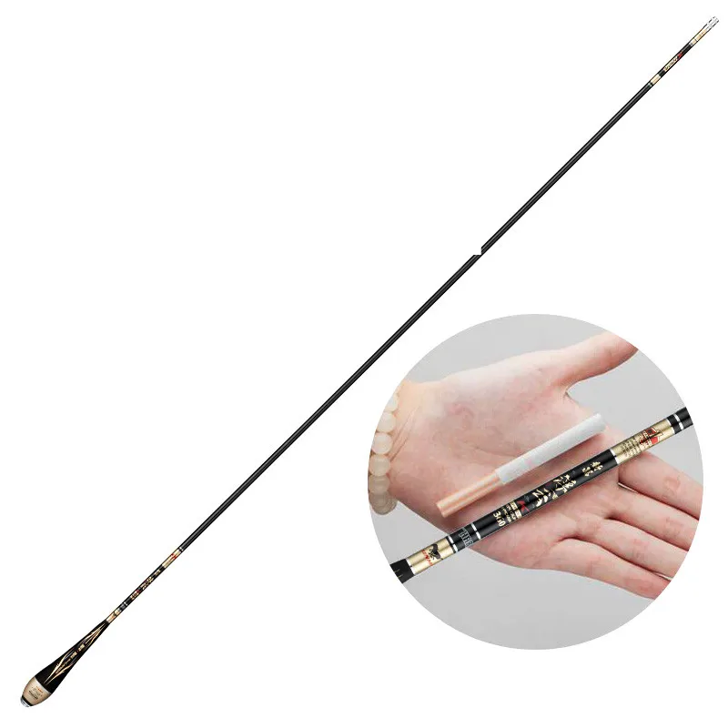 4H 5H 6H Hard Taiwan Fishing Rod Black Pit Carp Fishing Poles Hand Olta Carbon Fiber Fishing Canne De Pesca Fishing Tackle